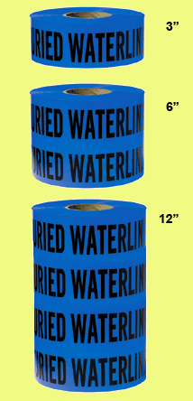 Non-Detectable Underground Warning Tape